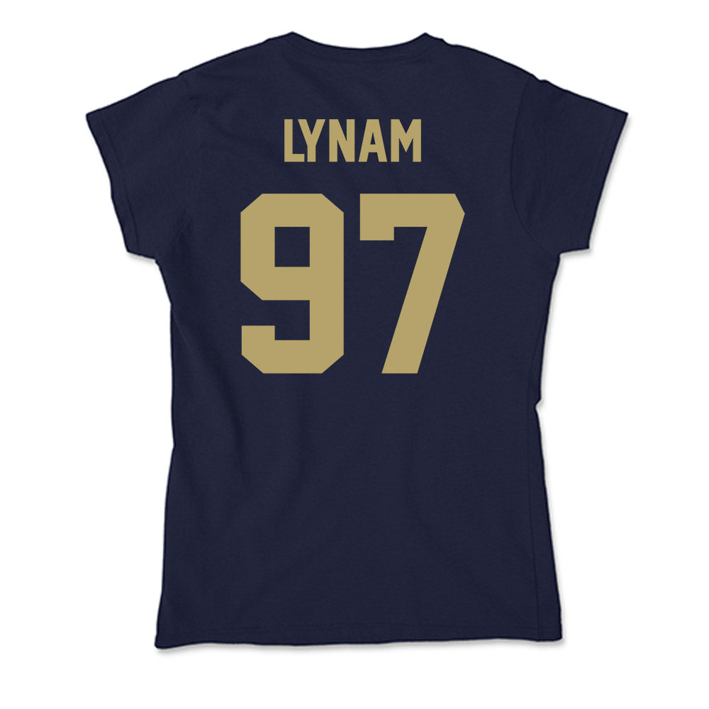 UC Davis - NCAA Football : Clayton Lynam - Soft Style Women’s T-Shirt-1