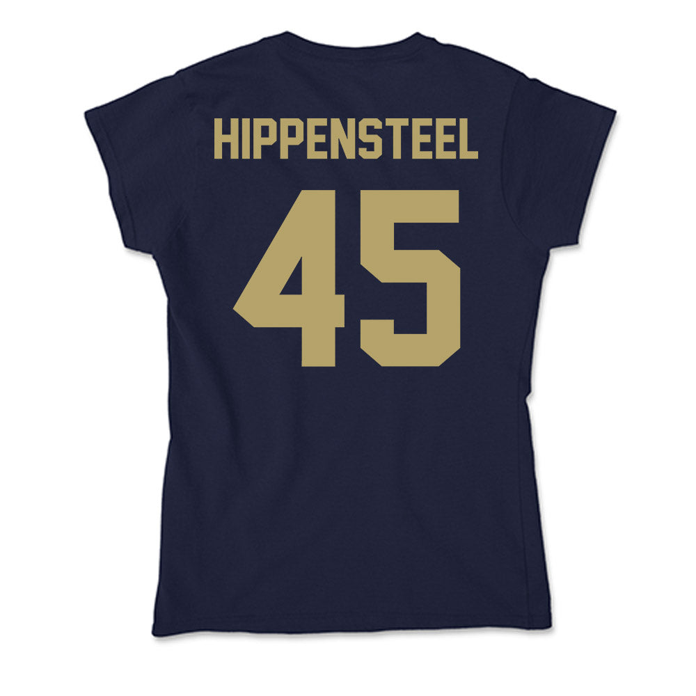 UC Davis - NCAA Baseball : Max Hippensteel - Soft Style Women’s T-Shirt-1