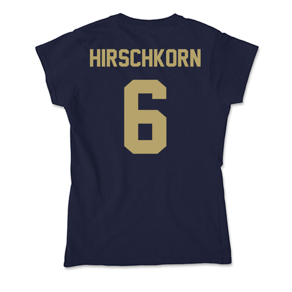 UC Davis - NCAA Baseball : Houston Hirschkorn - Soft Style Women’s T-Shirt-1