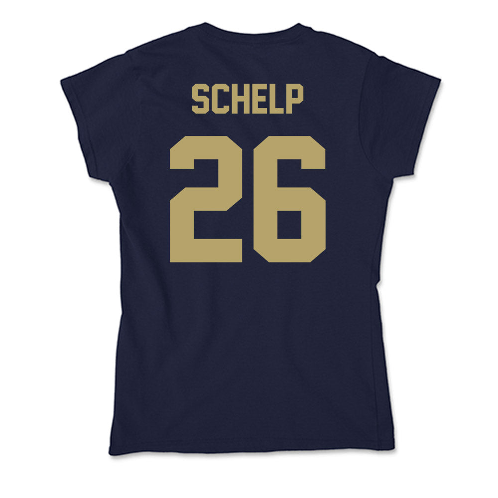 UC Davis - NCAA Baseball : Bryson Schelp - Soft Style Women’s T-Shirt-1