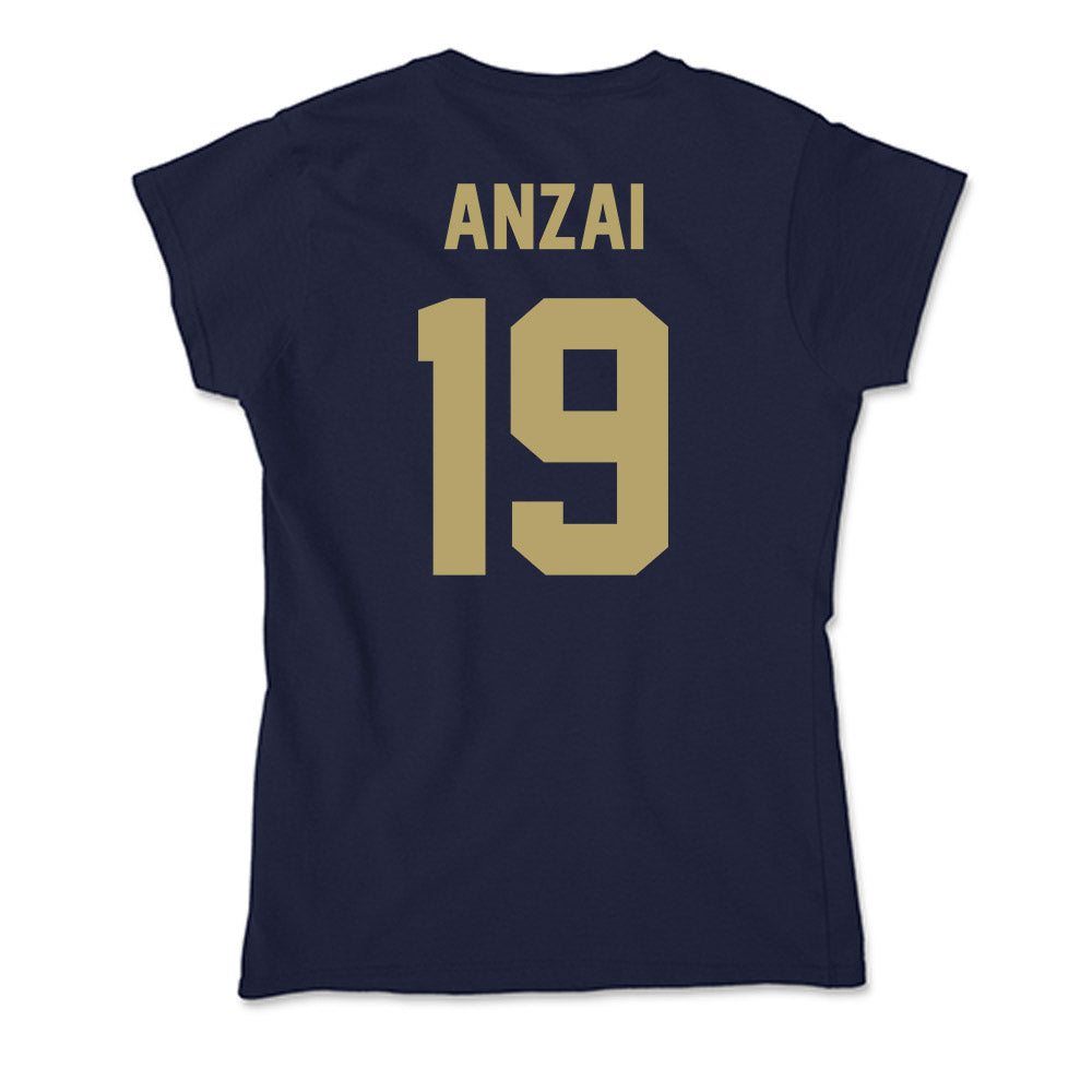 UC Davis - NCAA Baseball : Keenan Anzai - Soft Style Women’s T-Shirt-1