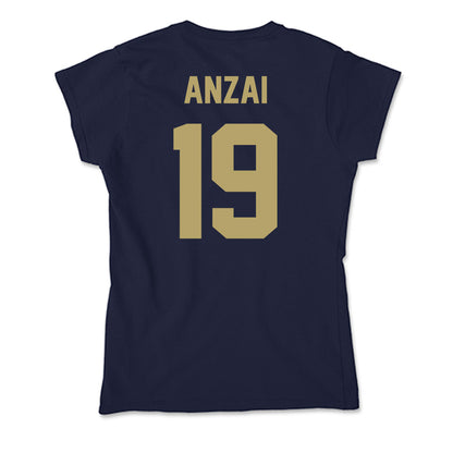 UC Davis - NCAA Baseball : Keenan Anzai - Soft Style Women’s T-Shirt-1
