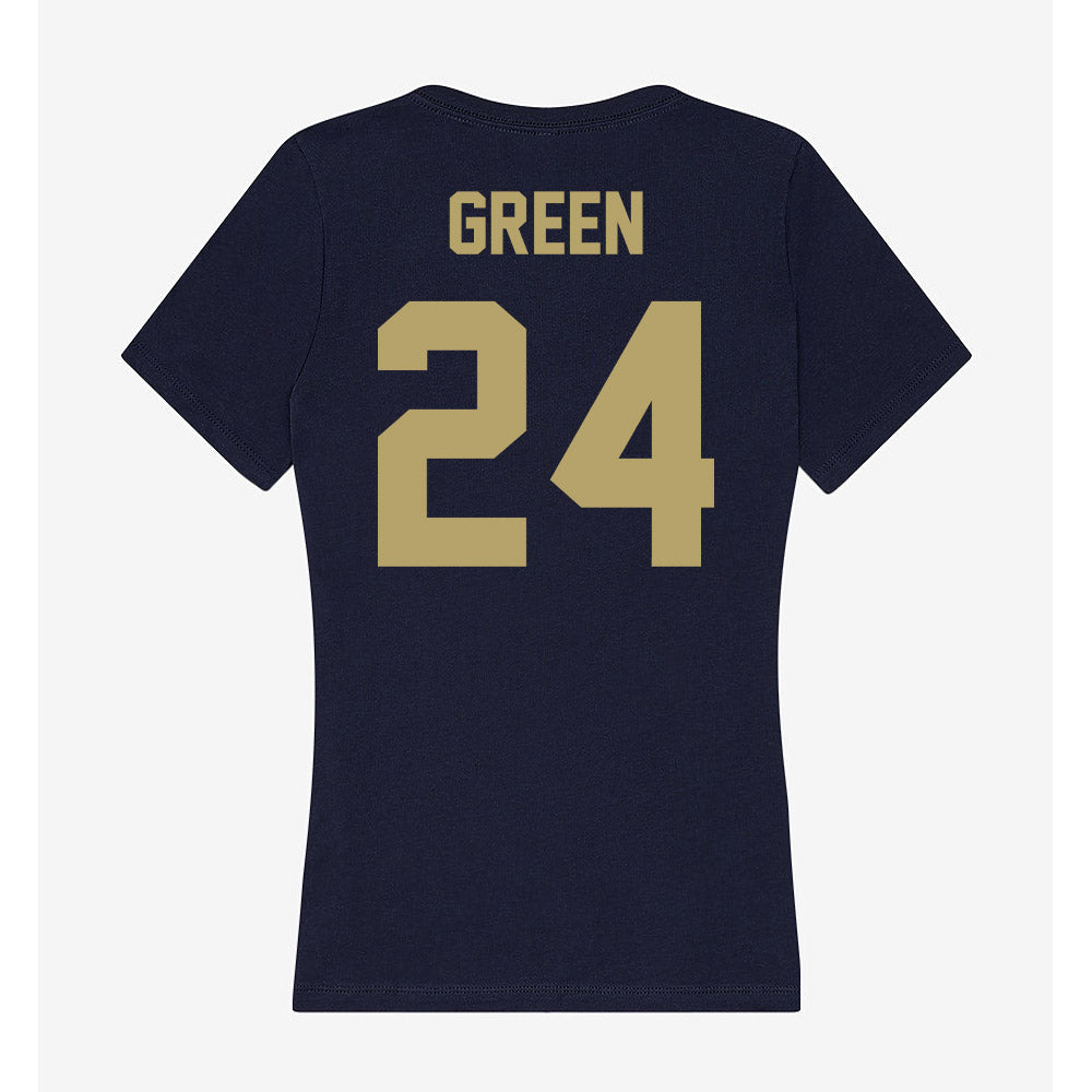 UC Davis - NCAA Baseball : Bryan Green - Women's V-Neck T-Shirt-1