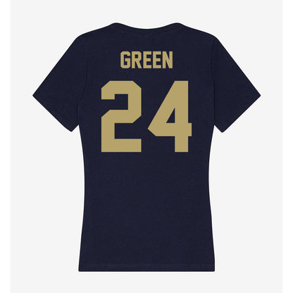 UC Davis - NCAA Baseball : Bryan Green - Women's V-Neck T-Shirt-1