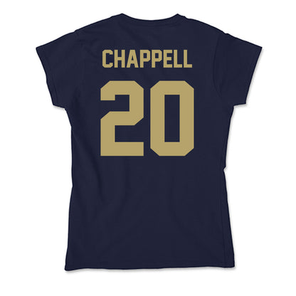 UC Davis - NCAA Men's Basketball : Isaiah Chappell - Soft Style Women’s T-Shirt-1