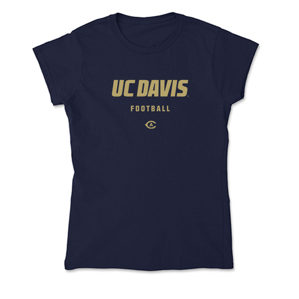 UC Davis - NCAA Football : Jack Kehrli - Soft Style Women’s T-Shirt-0