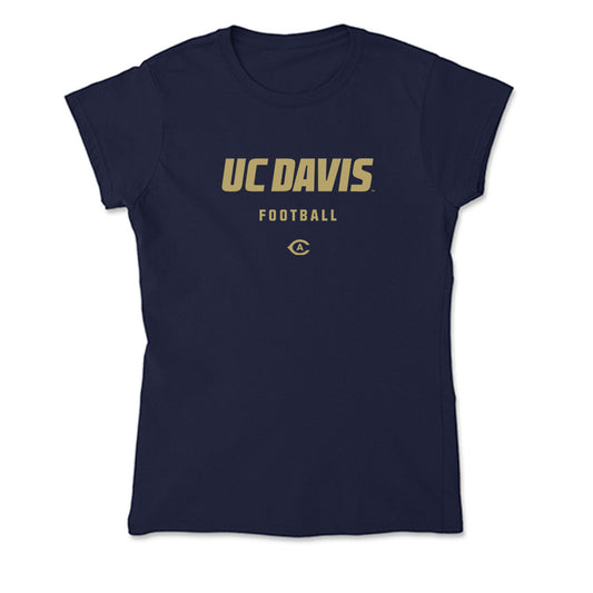 UC Davis - NCAA Football : Roice Cleeland - Soft Style Women’s T-Shirt-0