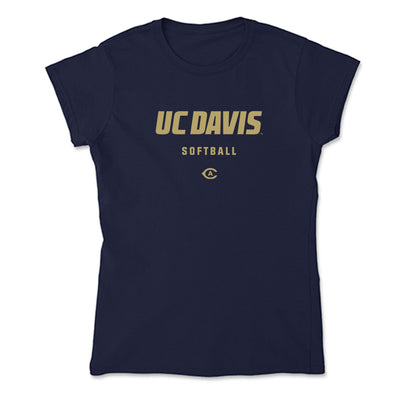 UC Davis - NCAA Softball : Sydney Polli - Soft Style Women’s T-Shirt-0