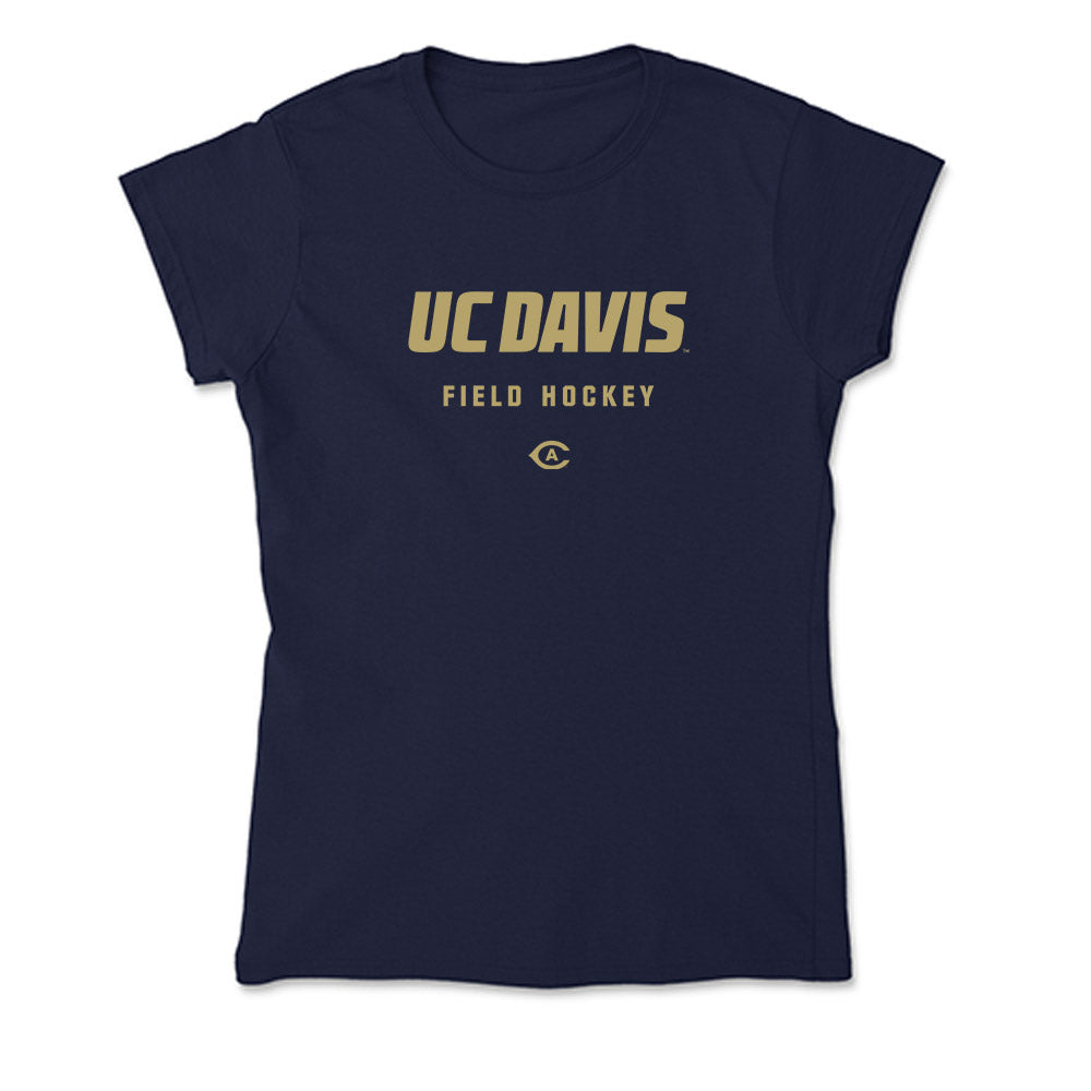 UC Davis - NCAA Women's Field Hockey : Annabelle Strange - Soft Style Women’s T-Shirt-0