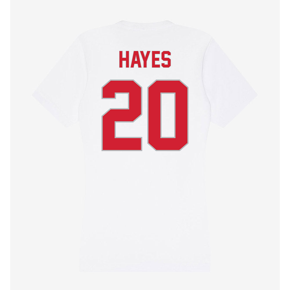 Western Kentucky - NCAA Baseball : Kyle Hayes - Women's V-Neck T-Shirt-1