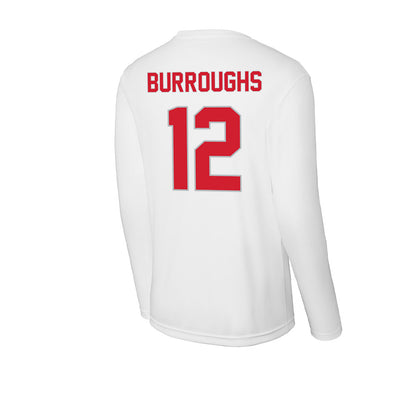 Western Kentucky - NCAA Football : Quincy Burroughs - Activewear Long Sleeve T-Shirt-1