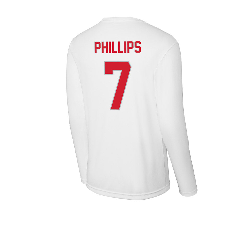 Western Kentucky - NCAA Women's Soccer : Jacey Phillips - Activewear Long Sleeve T-Shirt-1