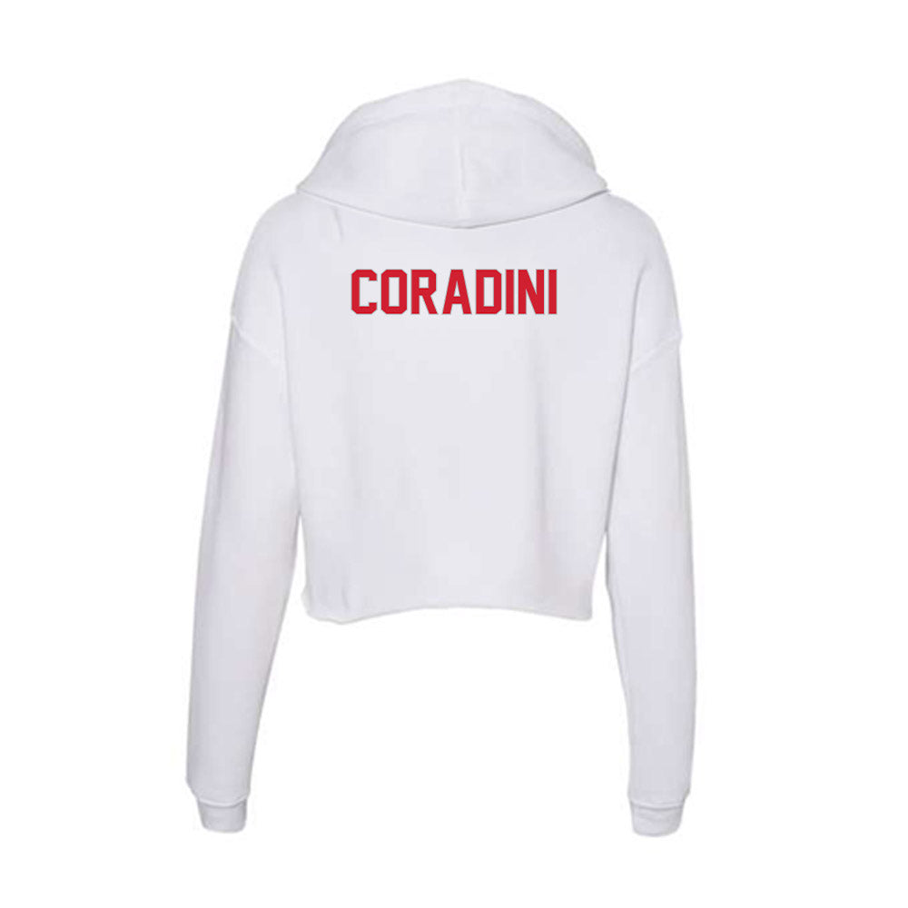 Western Kentucky - NCAA Women's Track & Field : Kennedy Coradini - Women's Crop Fleece Hoodie-1