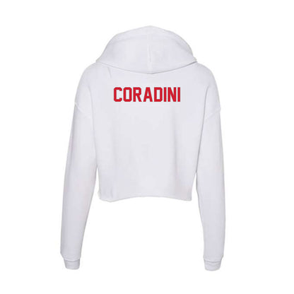 Western Kentucky - NCAA Women's Track & Field : Kennedy Coradini - Women's Crop Fleece Hoodie-1