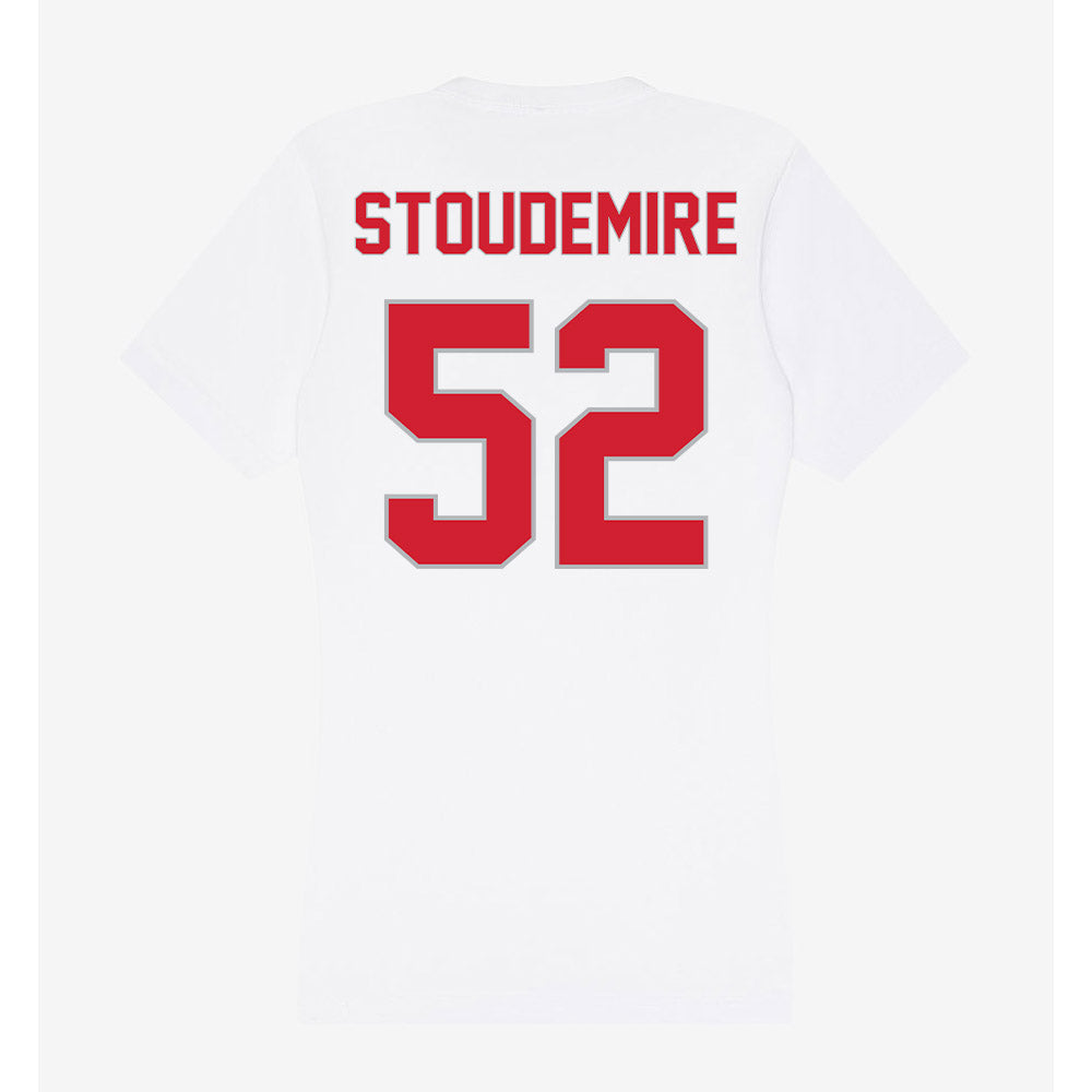 Western Kentucky - NCAA Football : Isiah Stoudemire - Women's V-Neck T-Shirt-1