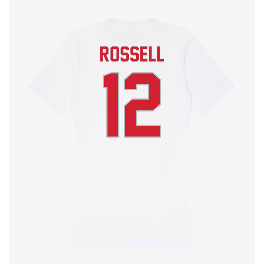 Western Kentucky - NCAA Baseball : Elliott Rossell - Women's V-Neck T-Shirt-1