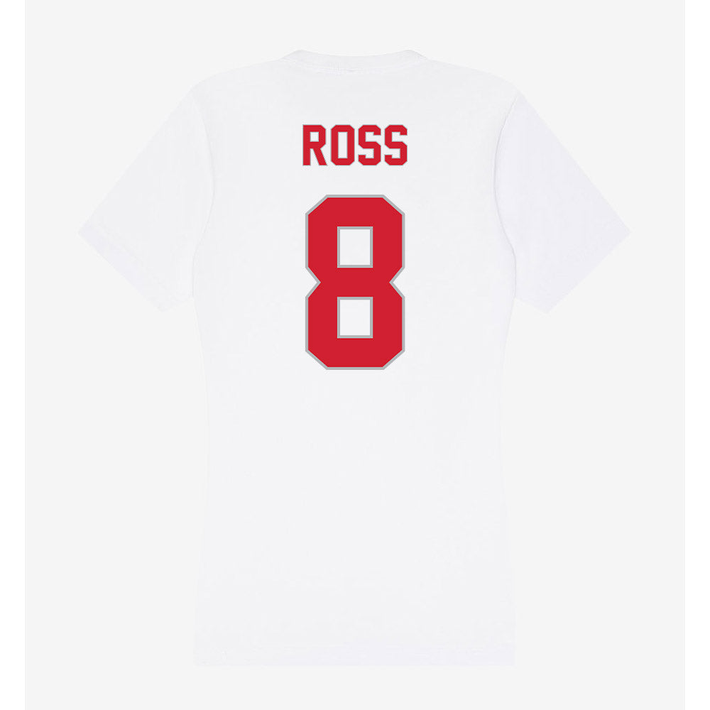 Western Kentucky - NCAA Baseball : Camden Ross - Women's V-Neck T-Shirt-1