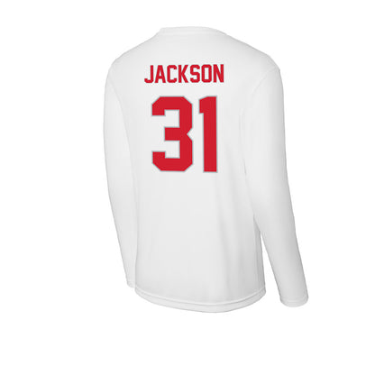 Western Kentucky - NCAA Football : Jalen Jackson - Activewear Long Sleeve T-Shirt-1