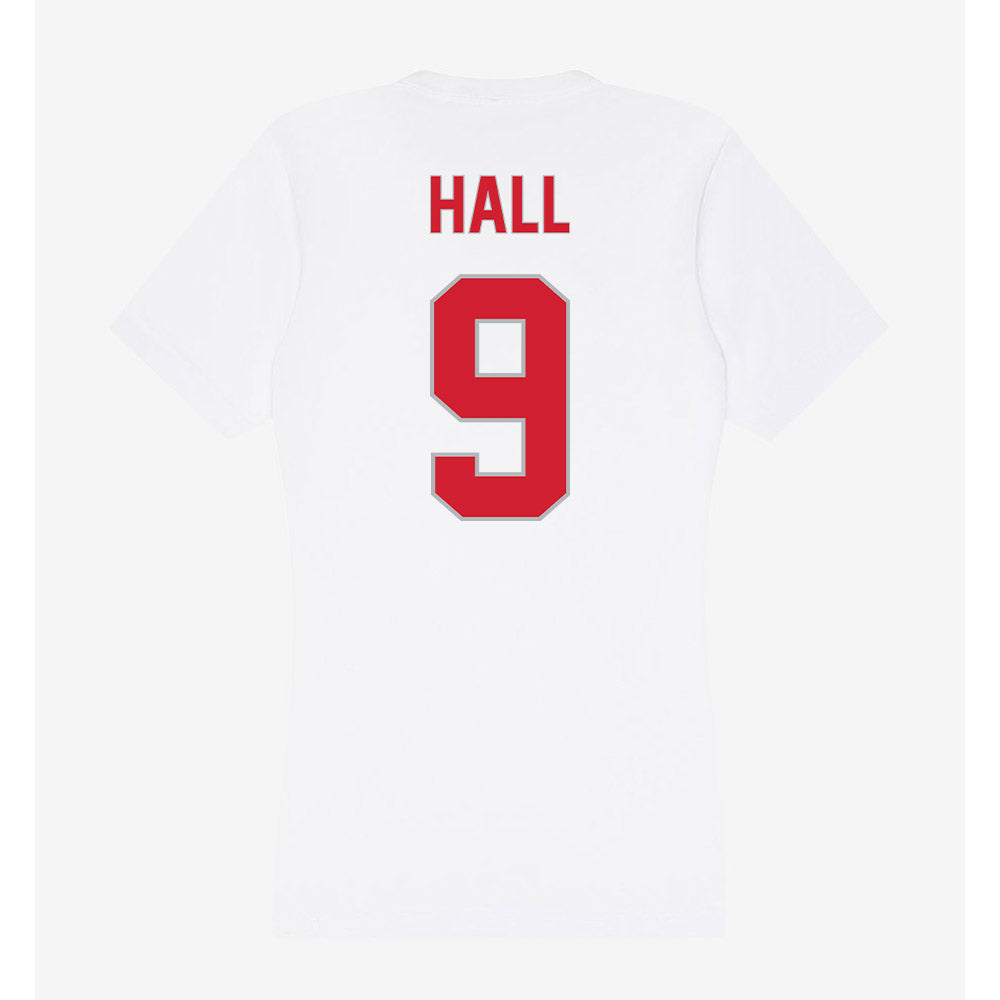 Western Kentucky - NCAA Baseball : Dawson Hall - Women's V-Neck T-Shirt-1