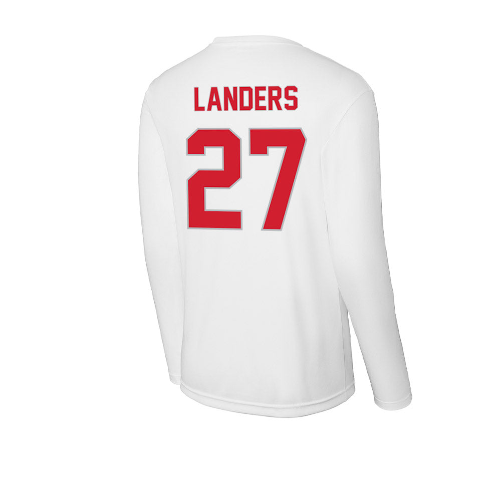 Western Kentucky - NCAA Football : Corey Landers - Activewear Long Sleeve T-Shirt-1