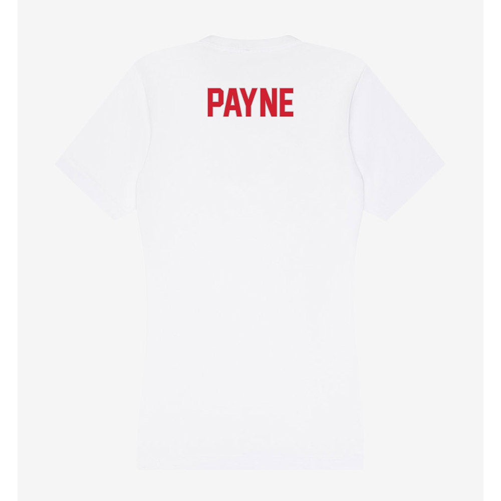 Western Kentucky - NCAA Women's Track & Field : Rachel Payne - Women's V-Neck T-Shirt-1