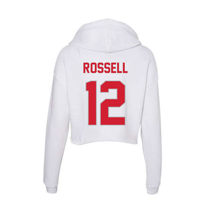 Western Kentucky - NCAA Baseball : Elliott Rossell - Women's Crop Fleece Hoodie-1