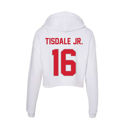 Western Kentucky - NCAA Football : Rodney Tisdale Jr. - Women's Crop Fleece Hoodie-1