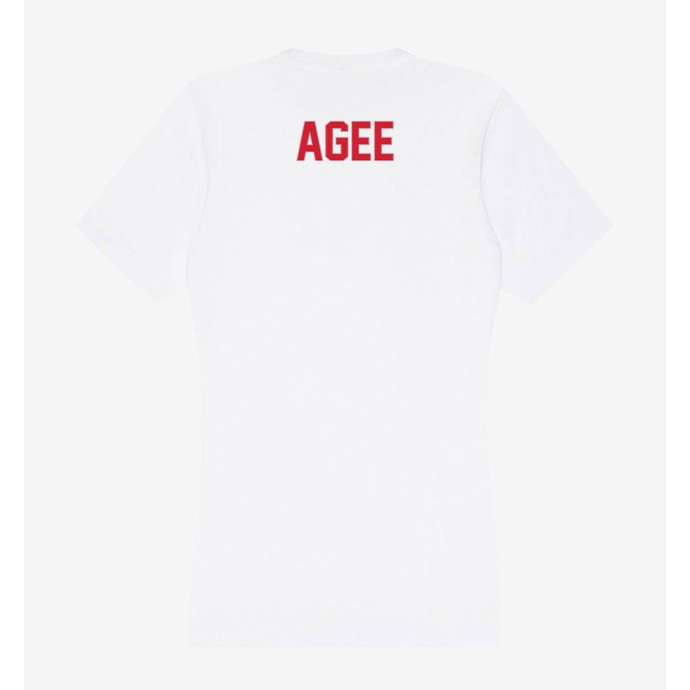 Western Kentucky - NCAA Men's Golf : Joseph Agee - Women's V-Neck T-Shirt-1