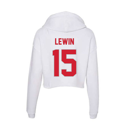 Western Kentucky - NCAA Women's Soccer : Danielle Lewin - Women's Crop Fleece Hoodie-1