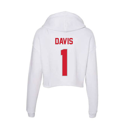 Western Kentucky - NCAA Women's Soccer : Maddie Davis - Women's Crop Fleece Hoodie-1