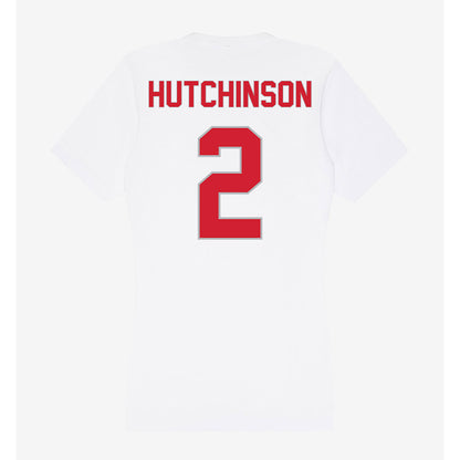 Western Kentucky - NCAA Football : K.D. Hutchinson - Women's V-Neck T-Shirt-1