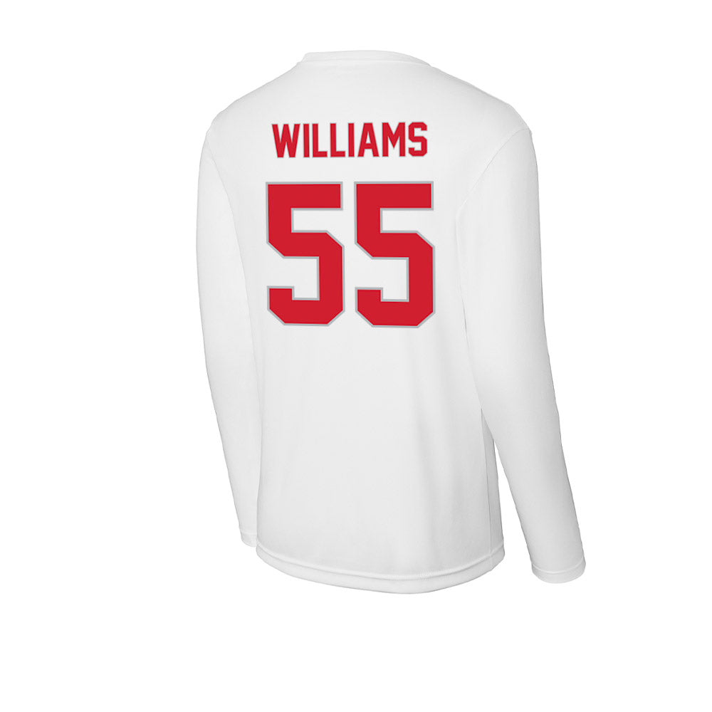 Western Kentucky - NCAA Football : Elijah Williams - Activewear Long Sleeve T-Shirt-1