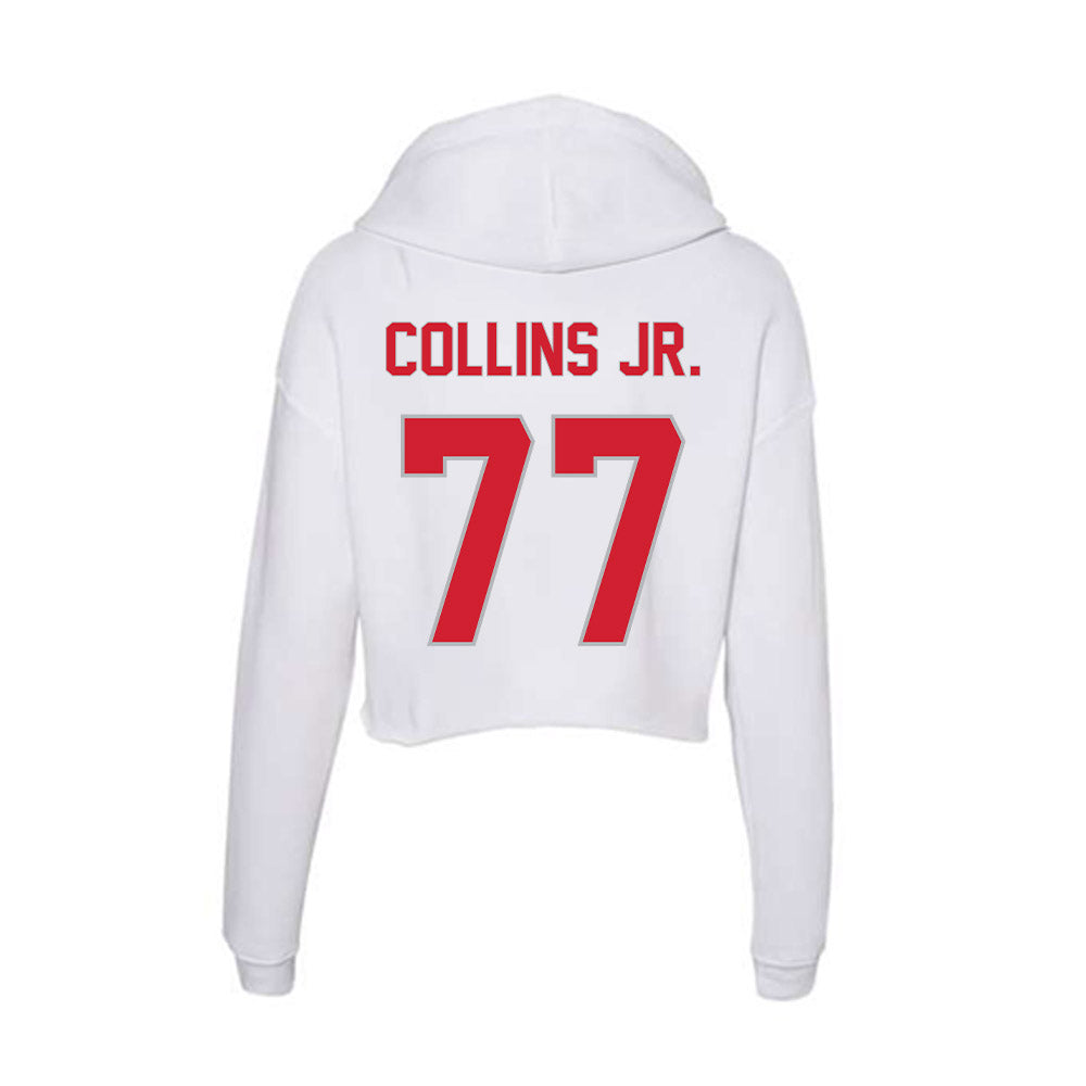 Western Kentucky - NCAA Football : Melvin Collins Jr. - Women's Crop Fleece Hoodie-1