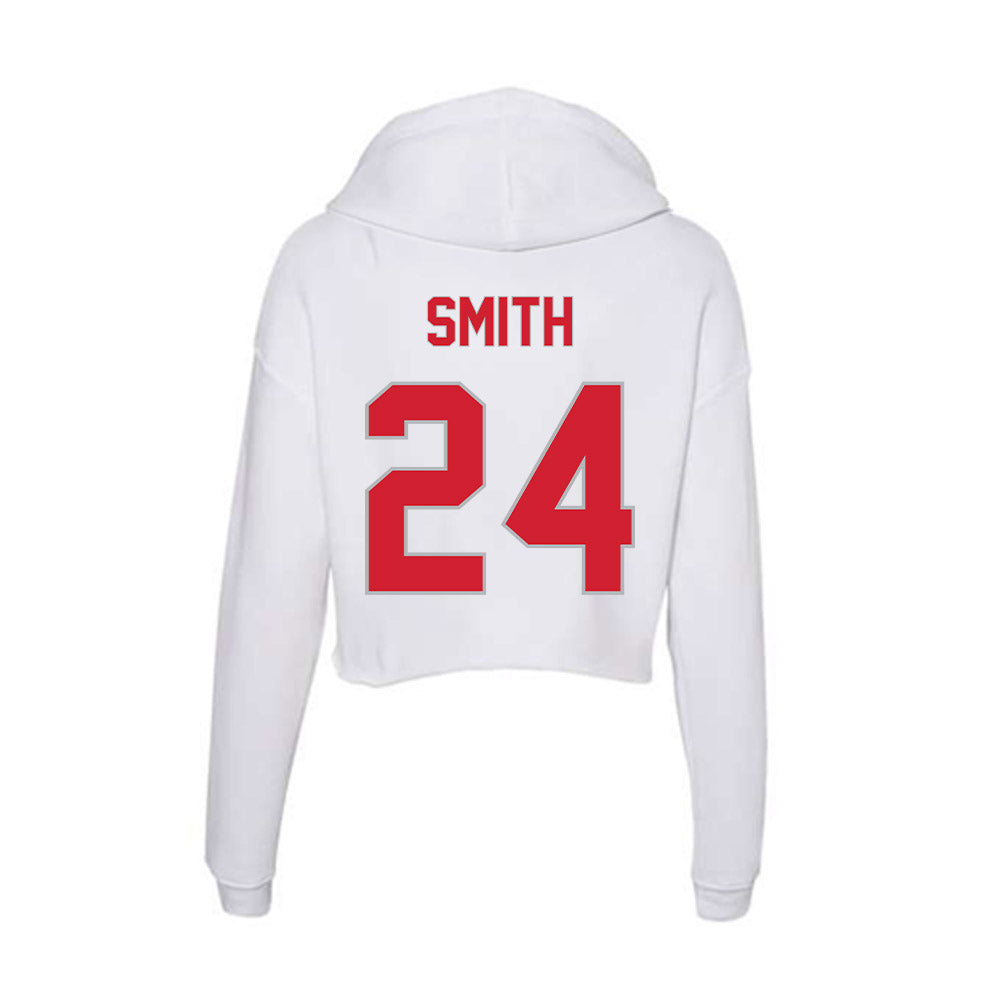 Western Kentucky - NCAA Football : Fonzy Smith - Women's Crop Fleece Hoodie-1