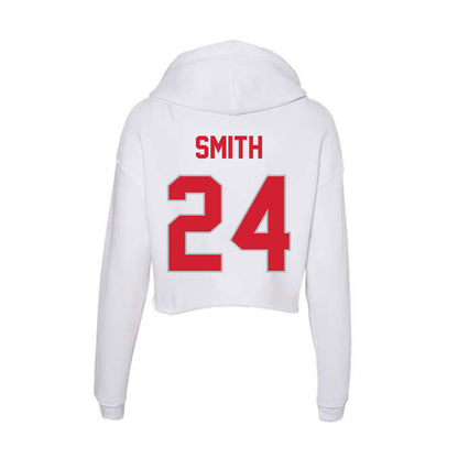 Western Kentucky - NCAA Football : Fonzy Smith - Women's Crop Fleece Hoodie-1