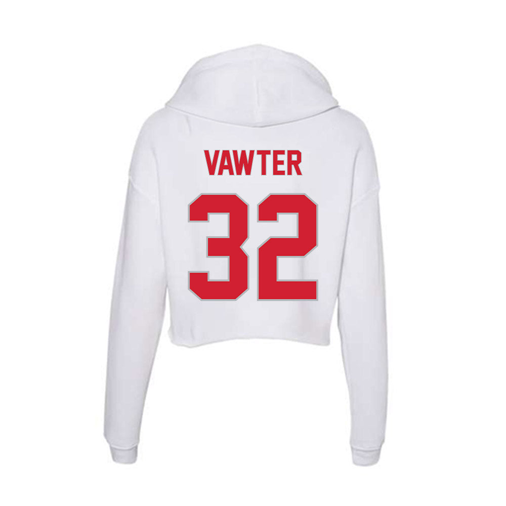 Western Kentucky - NCAA Baseball : Bryson Vawter - Women's Crop Fleece Hoodie-1