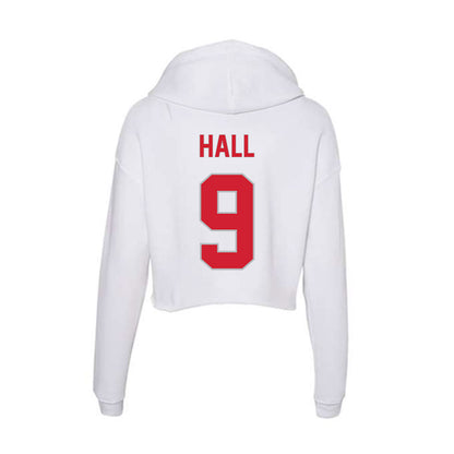 Western Kentucky - NCAA Baseball : Dawson Hall - Women's Crop Fleece Hoodie-1