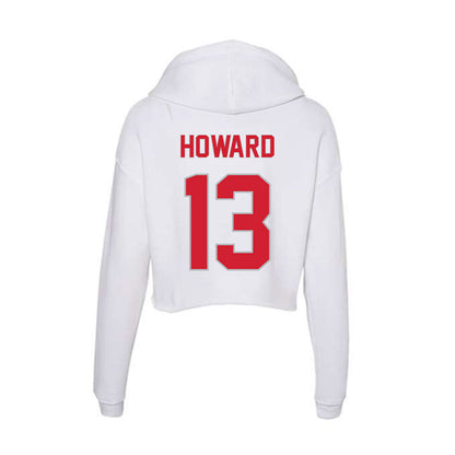 Western Kentucky - NCAA Women's Soccer : Mackenzie Howard - Women's Crop Fleece Hoodie-1
