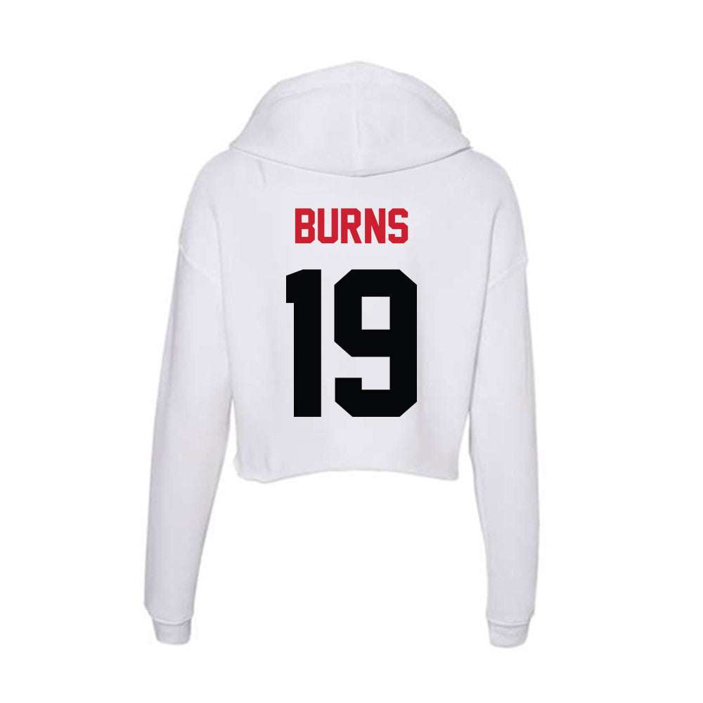 SEMO - NCAA Football : Bryson Burns - Women's Crop Fleece Hoodie-1