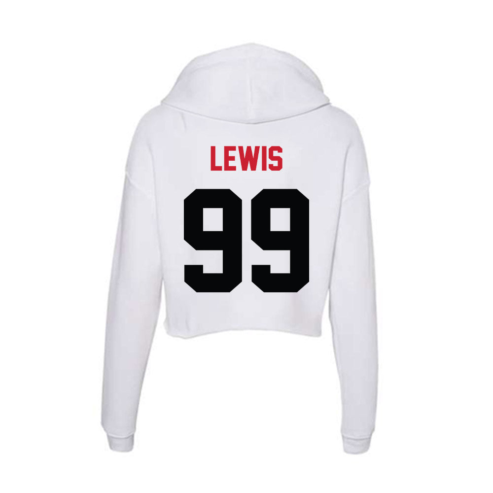 SEMO - NCAA Football : Steven Lewis - Women's Crop Fleece Hoodie-1