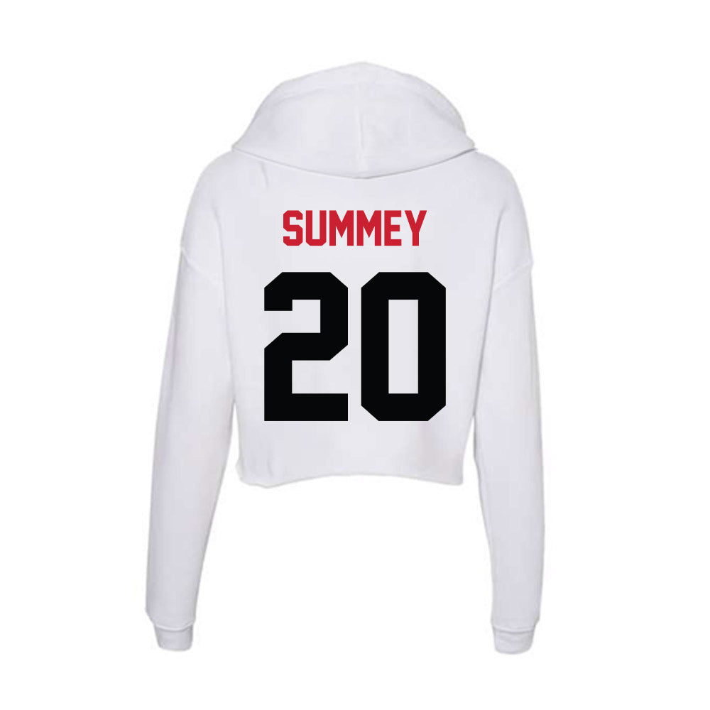 SEMO - NCAA Football : Tahj Summey - Women's Crop Fleece Hoodie-1