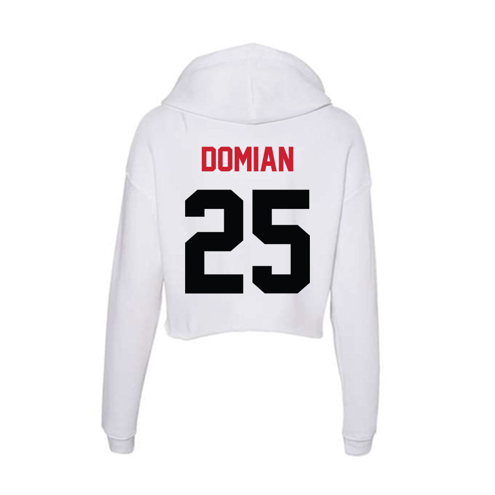 SEMO - NCAA Women's Soccer : Maya Domian - Women's Crop Fleece Hoodie-1