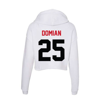 SEMO - NCAA Women's Soccer : Maya Domian - Women's Crop Fleece Hoodie-1