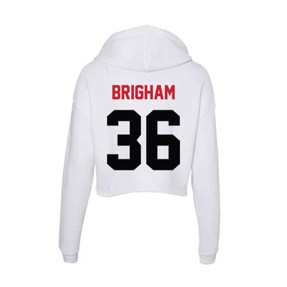 SEMO - NCAA Football : Brandon Brigham - Women's Crop Fleece Hoodie-1