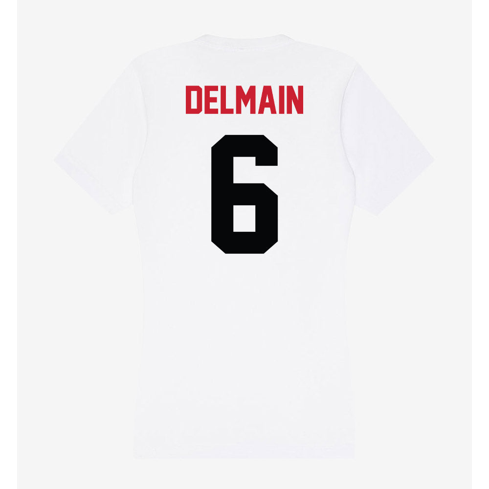 SEMO - NCAA Softball : Lily Delmain - Women's V-Neck T-Shirt-1
