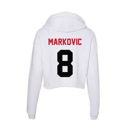 SEMO - NCAA Women's Soccer : Zerina Markovic - Women's Crop Fleece Hoodie-1