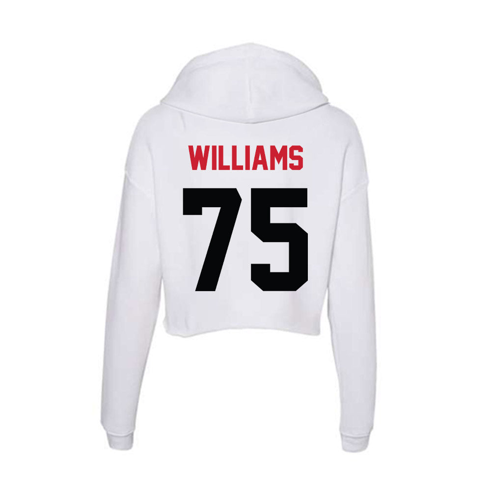 SEMO - NCAA Football : Kobe Williams - Women's Crop Fleece Hoodie-1