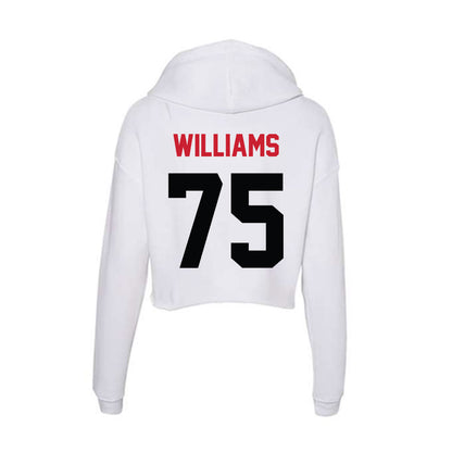 SEMO - NCAA Football : Kobe Williams - Women's Crop Fleece Hoodie-1