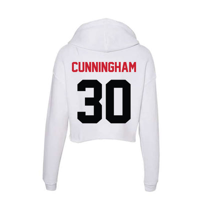 SEMO - NCAA Football : Judd Cunningham - Women's Crop Fleece Hoodie-1