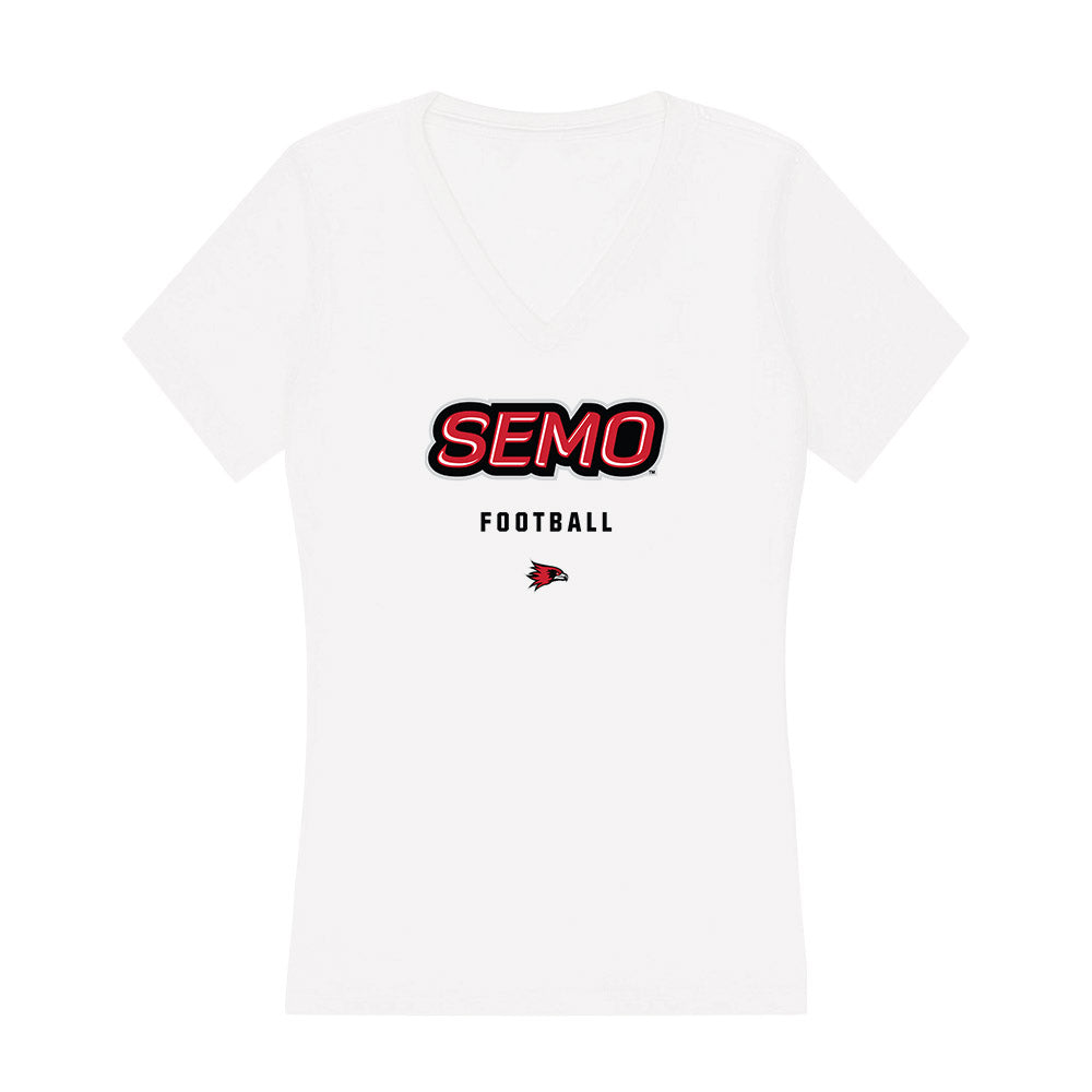 SEMO - NCAA Football : Hudson Brewer - Women's V-Neck T-Shirt-0